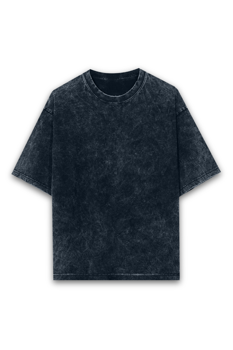 I’m The Brand – Acid Wash Oversized Classic T-shirt  Unisex - Image 4