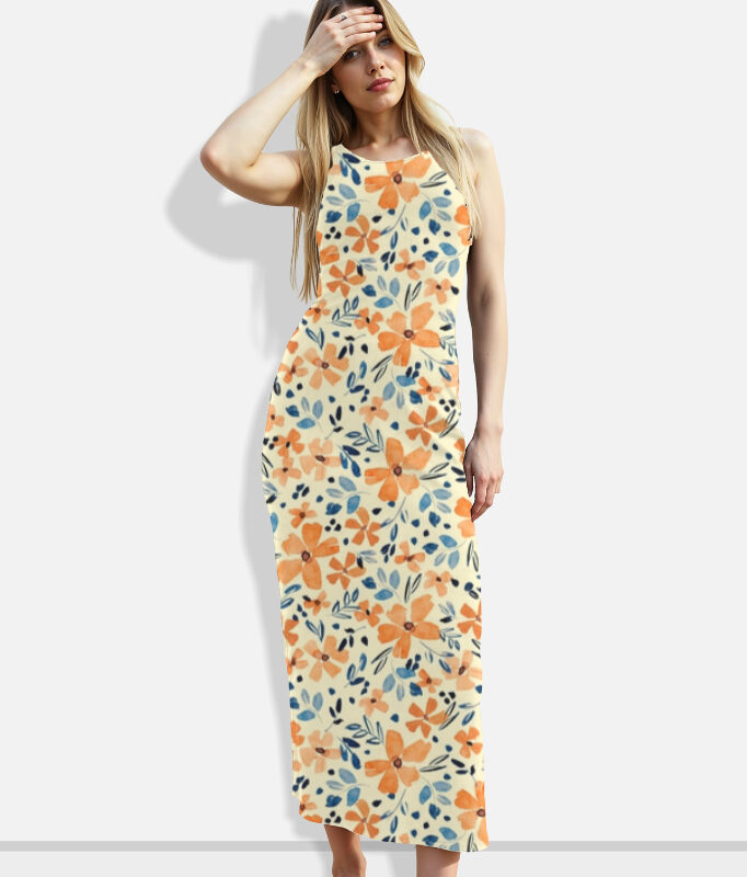AOP Bodycon Dress